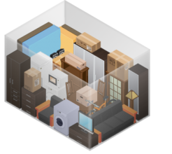 3D Visual of 3 Bedroom Unit