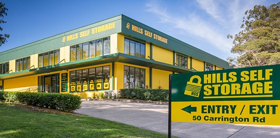 Hills Self Storage at Castle hill