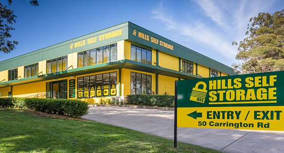 Hills Self Storage at Castle hill