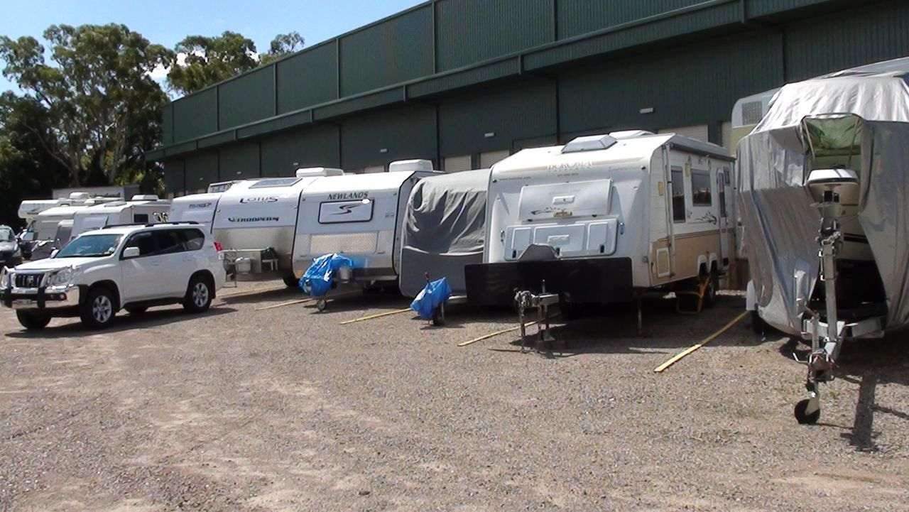 store your boat or caravan at storage facility