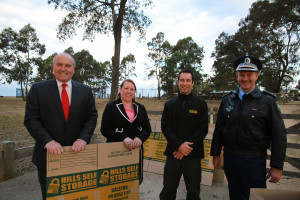 David Elliott, Mayor Byrne, Andrew Koorey, Supt Critchlow