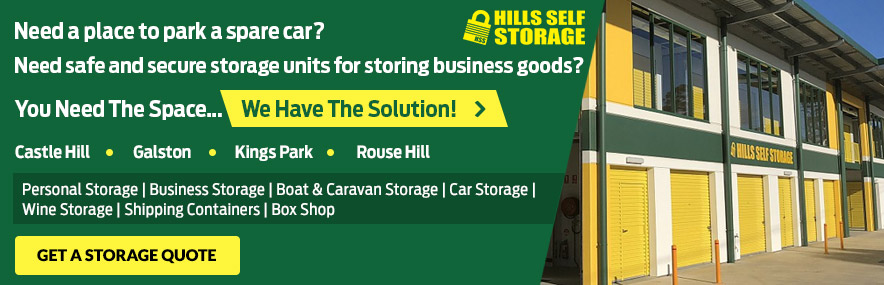 Hills Self Storage CTA Image