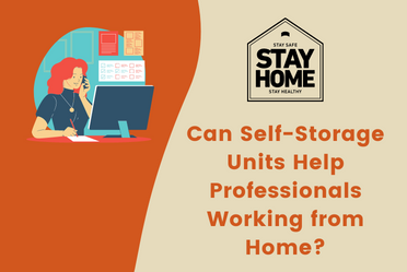 Work from home using a self storage facility