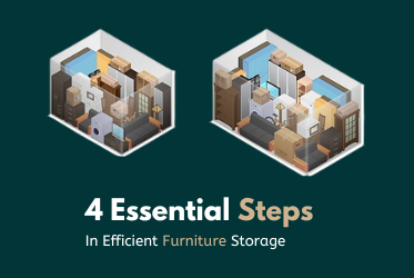 Efficient furniture storage