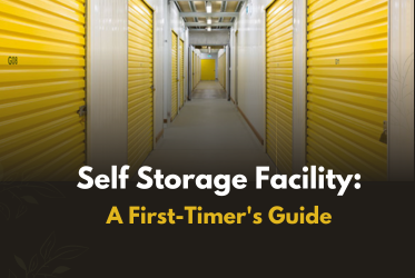 Self-Storage Facility A First-Timer's Guide