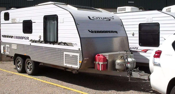 Self Storage Caravan