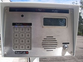 PIN Access Security Gate