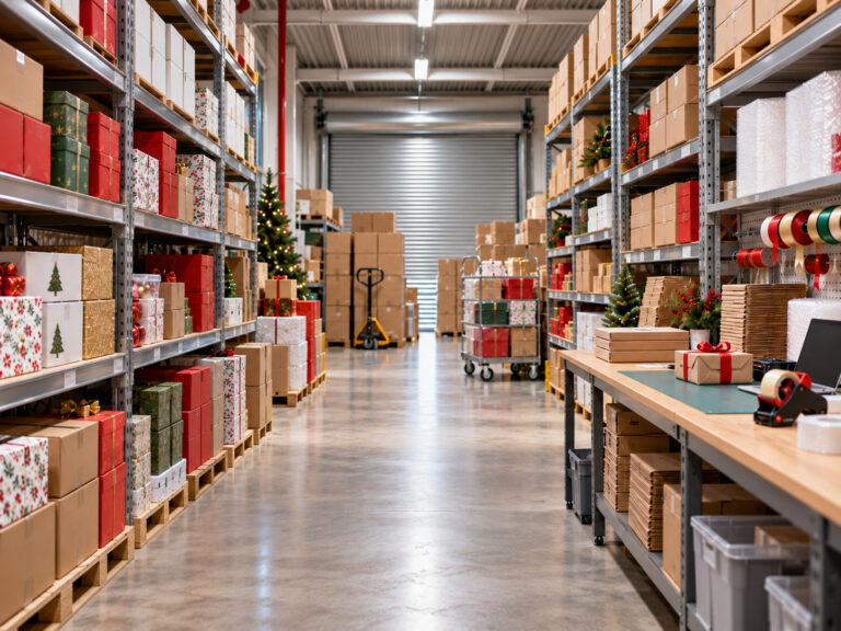 Organised Christmas stock storage for a Sydney business
